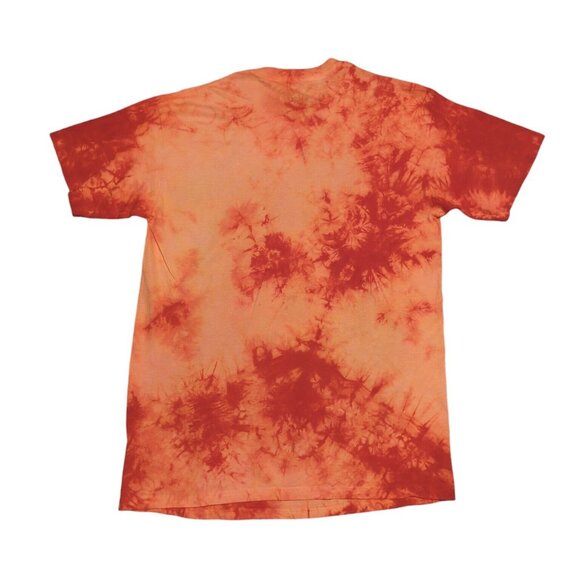 The Mountain Fantasy Dragon Shirt Shirt Mens Large Orange Tie Dye Retro NWOT - Picture 5 of 7